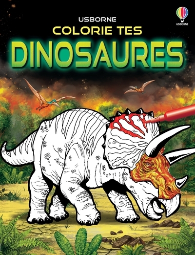 COLORIE TES DINOSAURES - Sam Smith - USBORNE