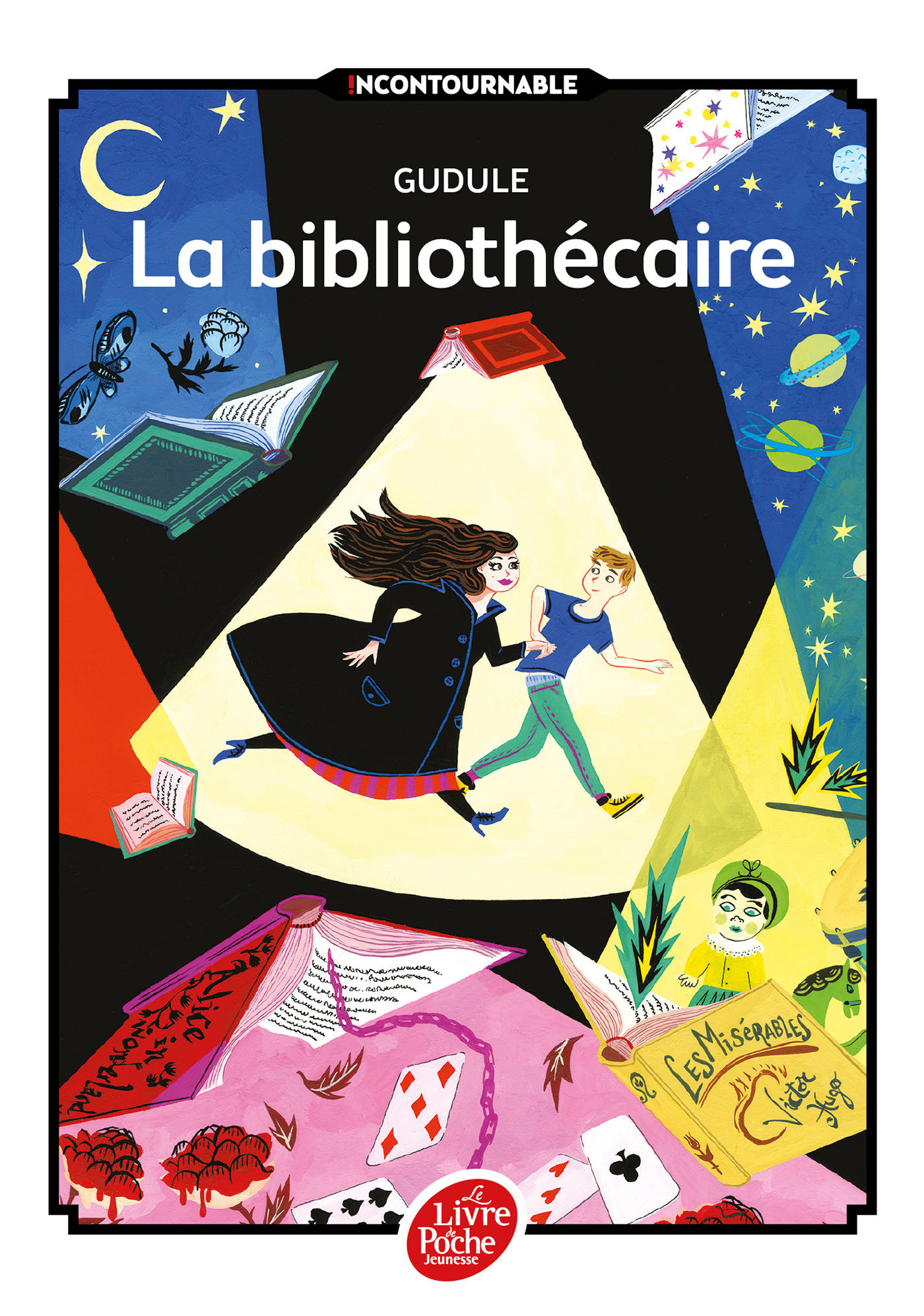 LA BIBLIOTHECAIRE NE -  Gudule - POCHE JEUNESSE