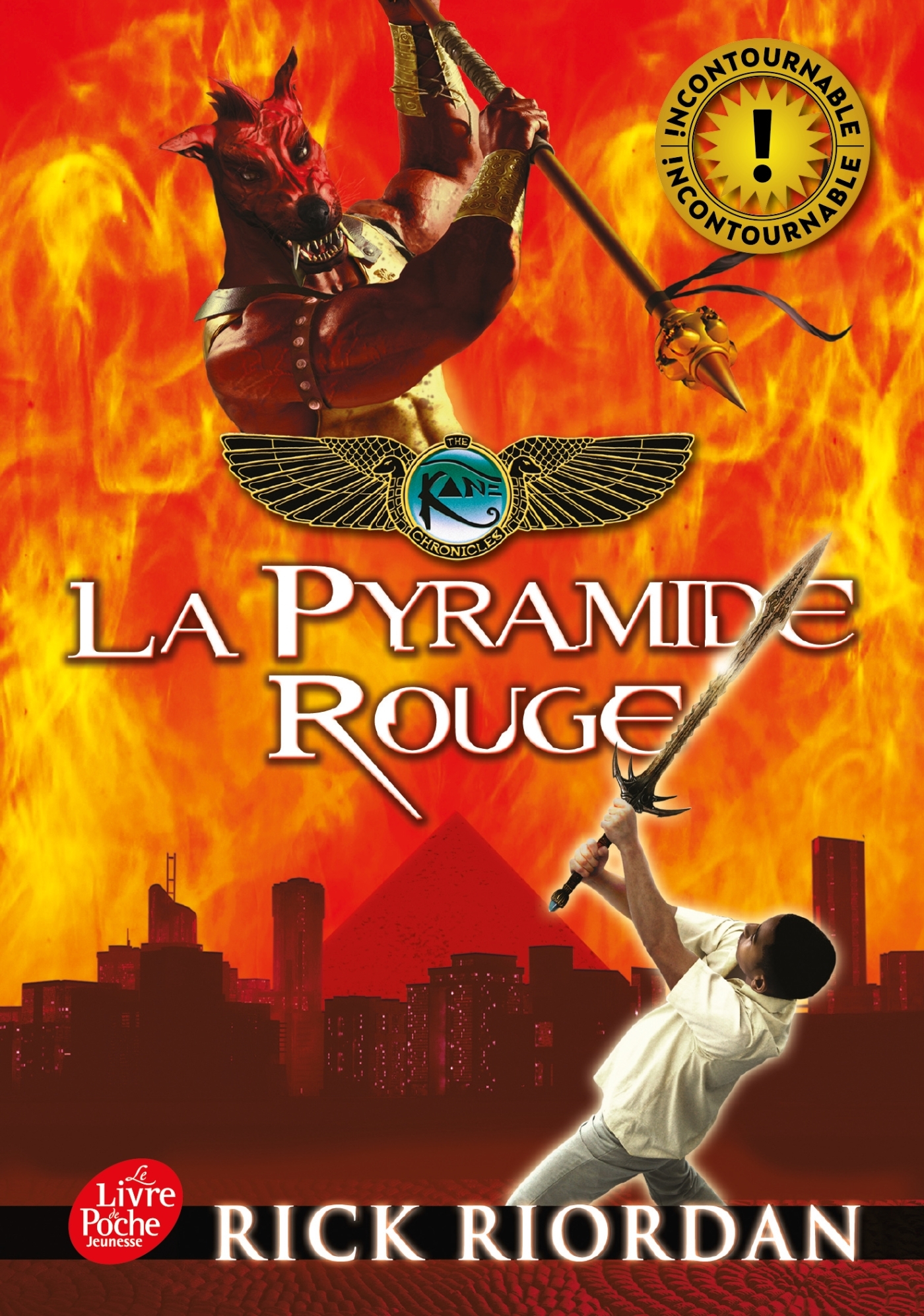 KANE CHRONICLES T1 PYRAMIDE ROUGE - Rick Riordan - POCHE JEUNESSE