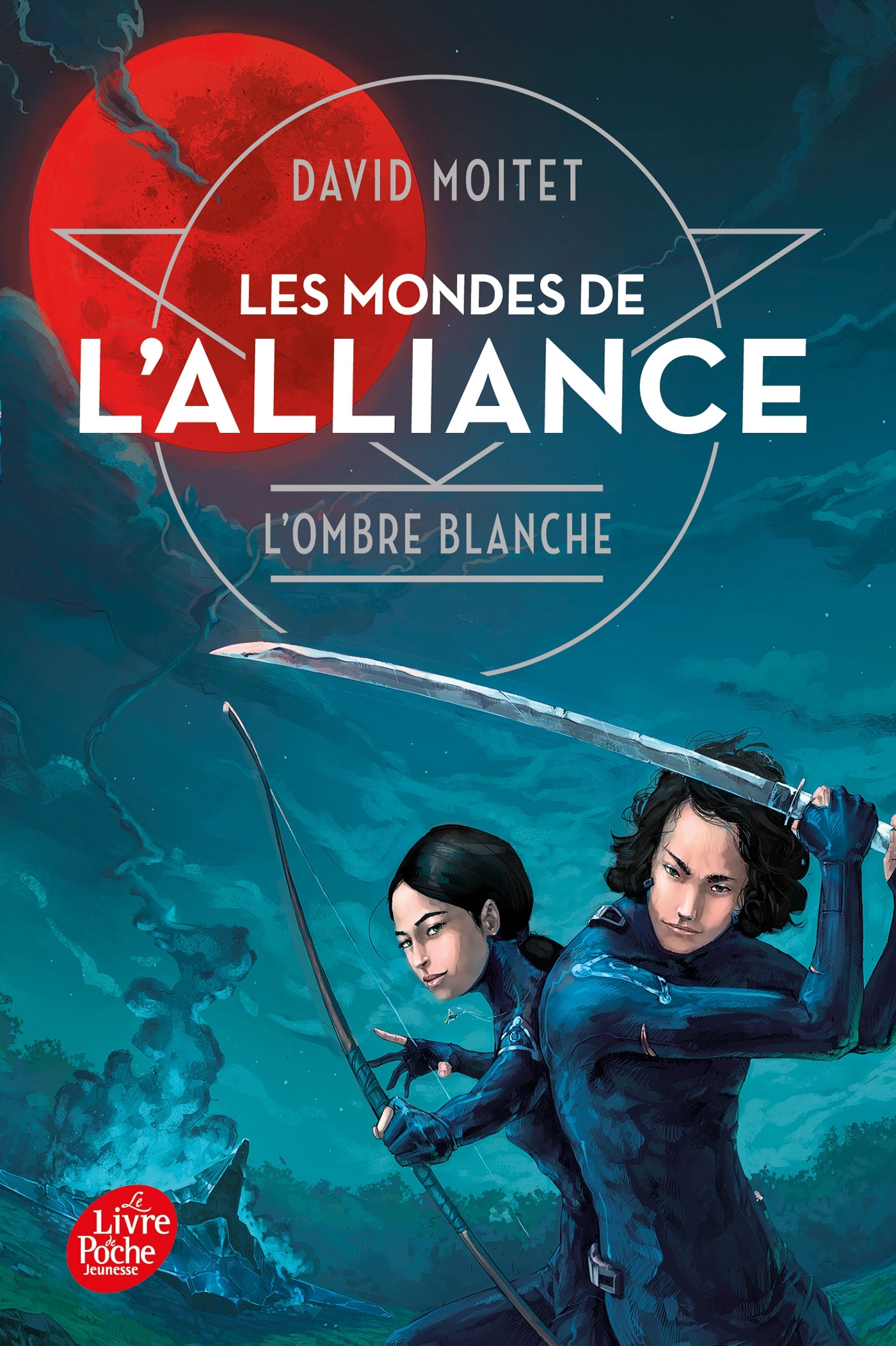 LES MONDES DE L-ALLIANCE - T 1 - L-OMBRE BLANCHE - David Moitet - POCHE JEUNESSE