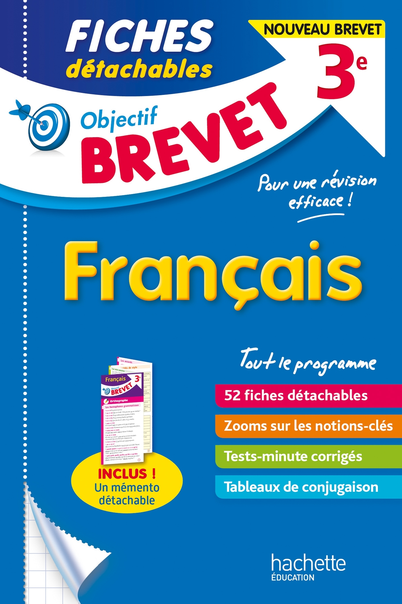 OBJECTIF BREVET - FICHES FRANCAIS - Isabelle Lisle - HACHETTE EDUC