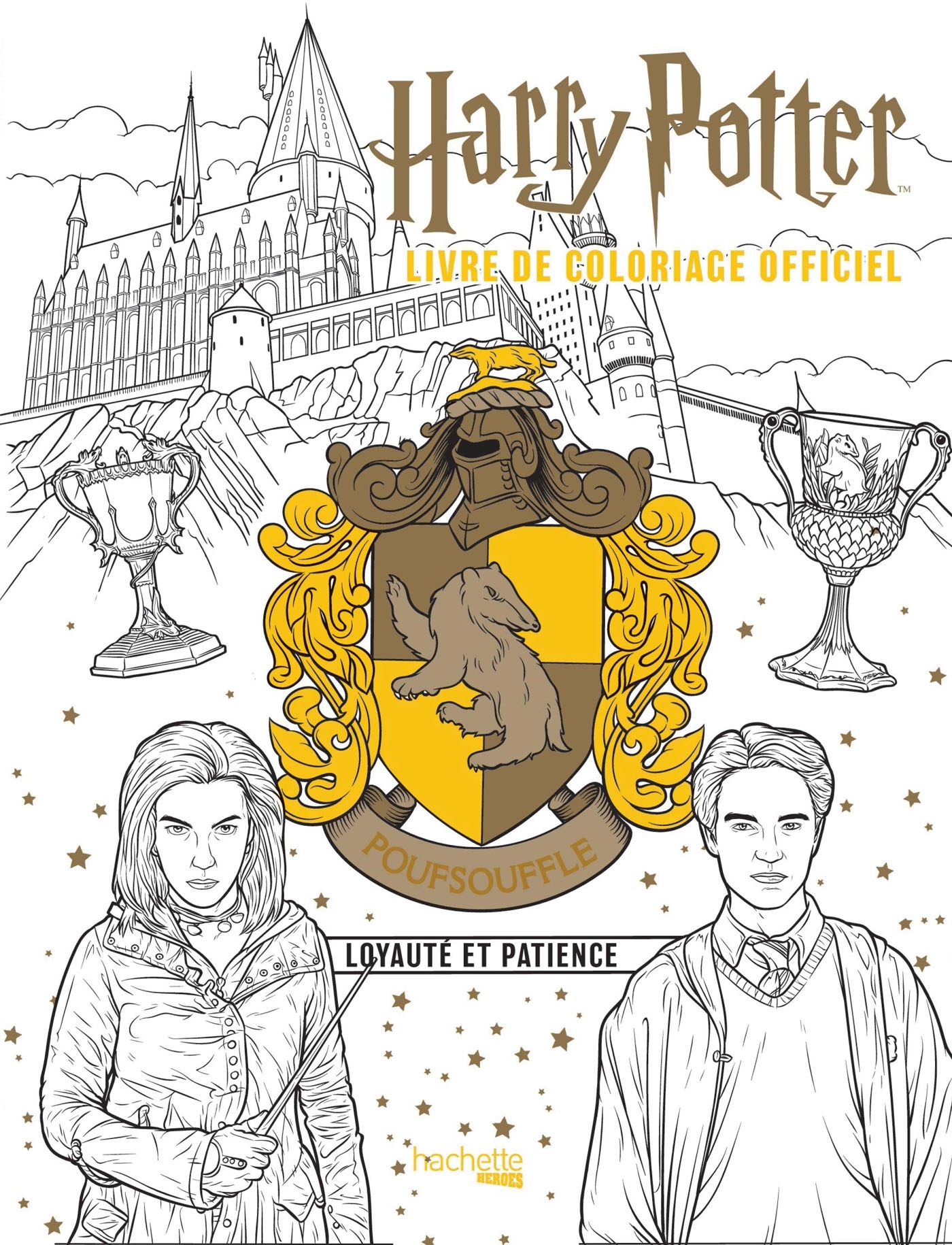 HARRY POTTER POUFSOUFFLE COLORIAGE -   - HACHETTE HEROES