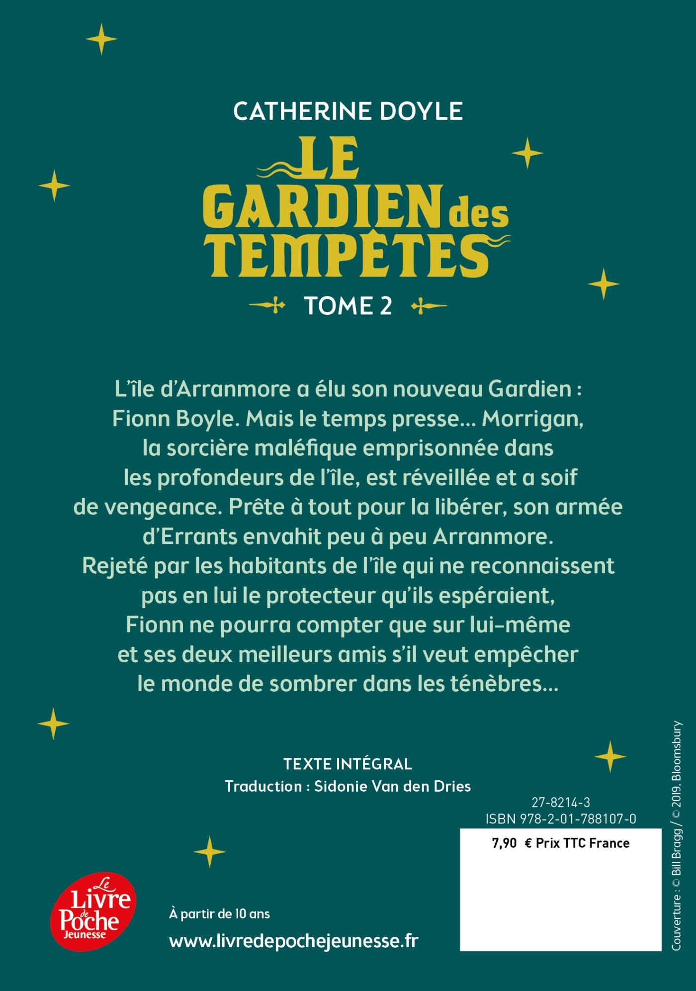 LE GARDIEN DES TEMPETES - T 2 - LES GUERRIERS DE LA MAREE PERDUE - Catherine Doyle - POCHE JEUNESSE