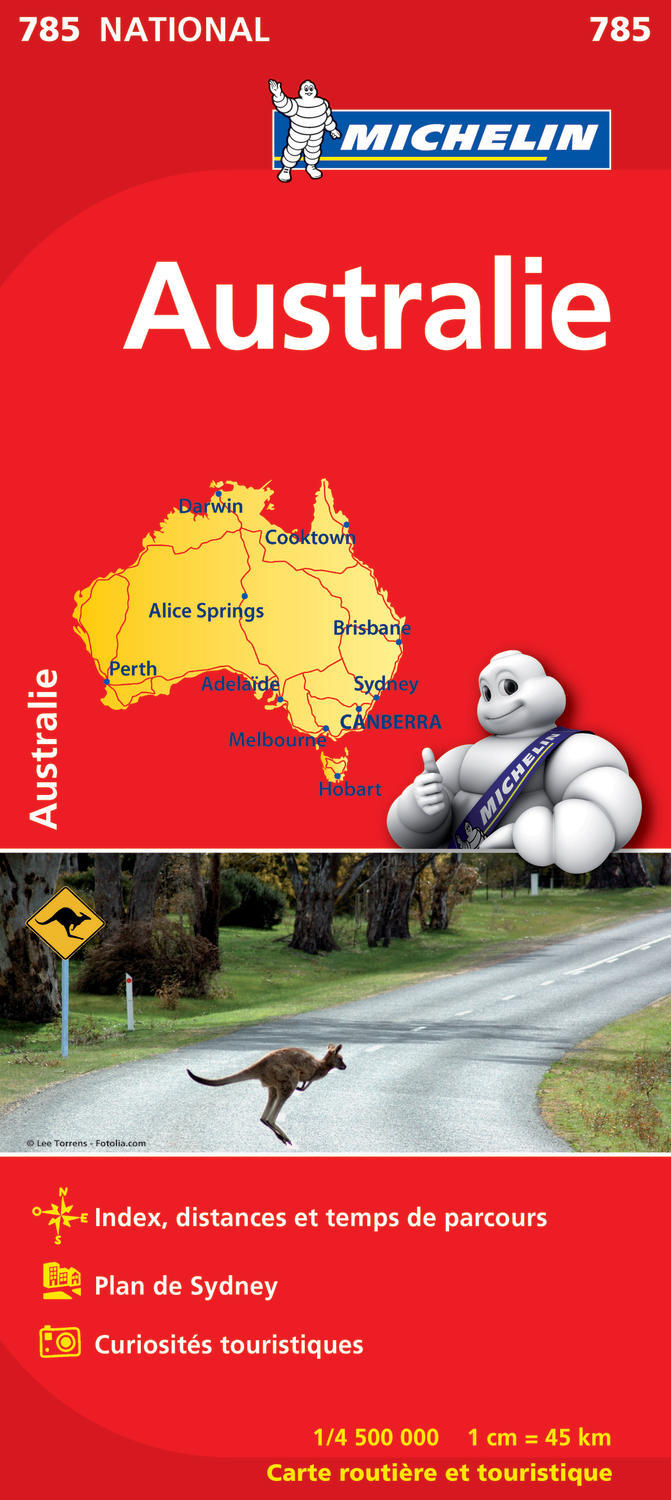 Carte Nationale Australie / Australie - XXX - MICHELIN