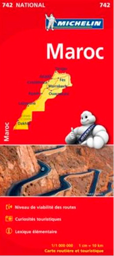 CARTE NATIONALE 742 MAROC - XXX - MICHELIN