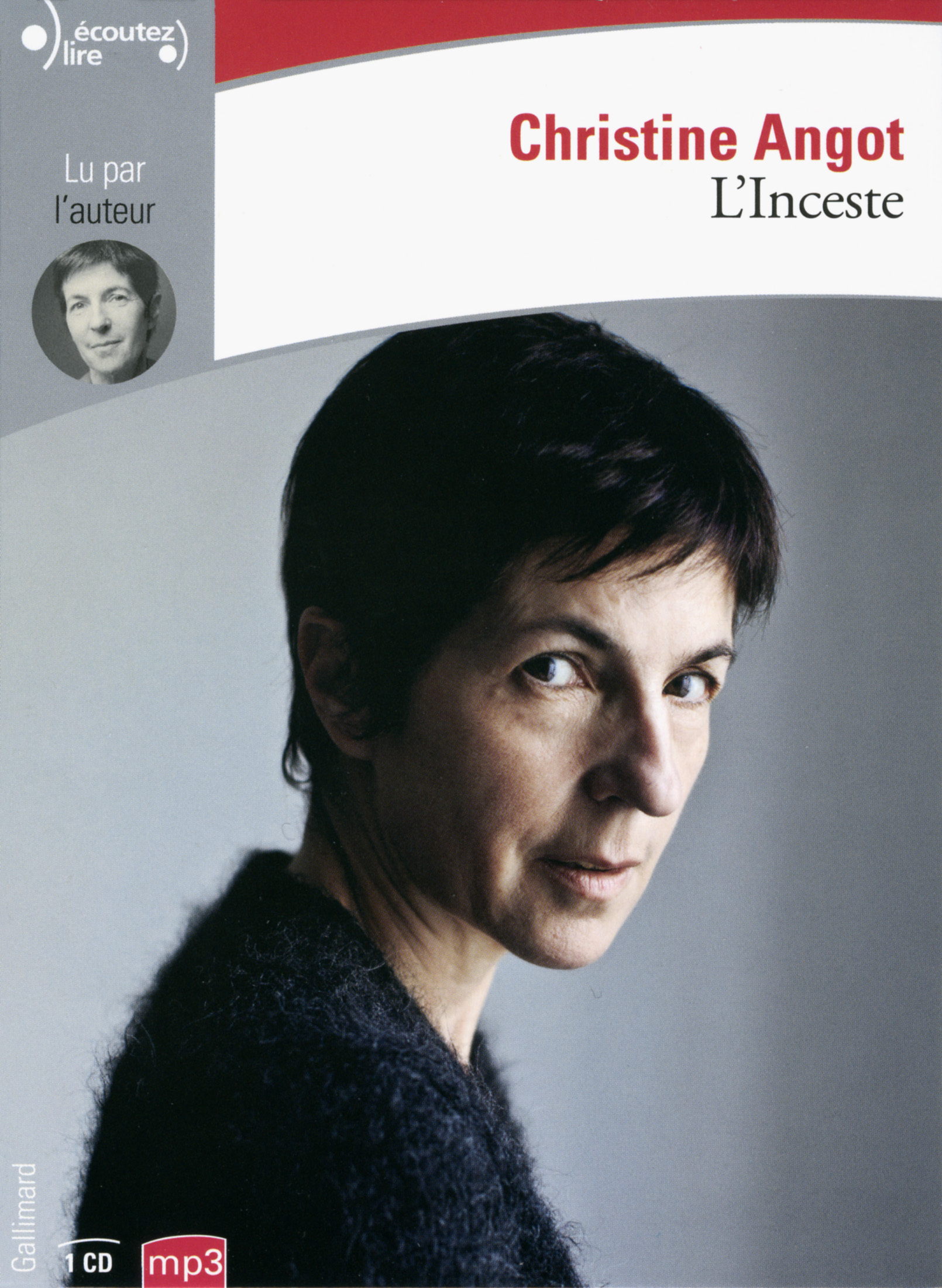 L-INCESTE CD - Christine Angot - GALLIMARD