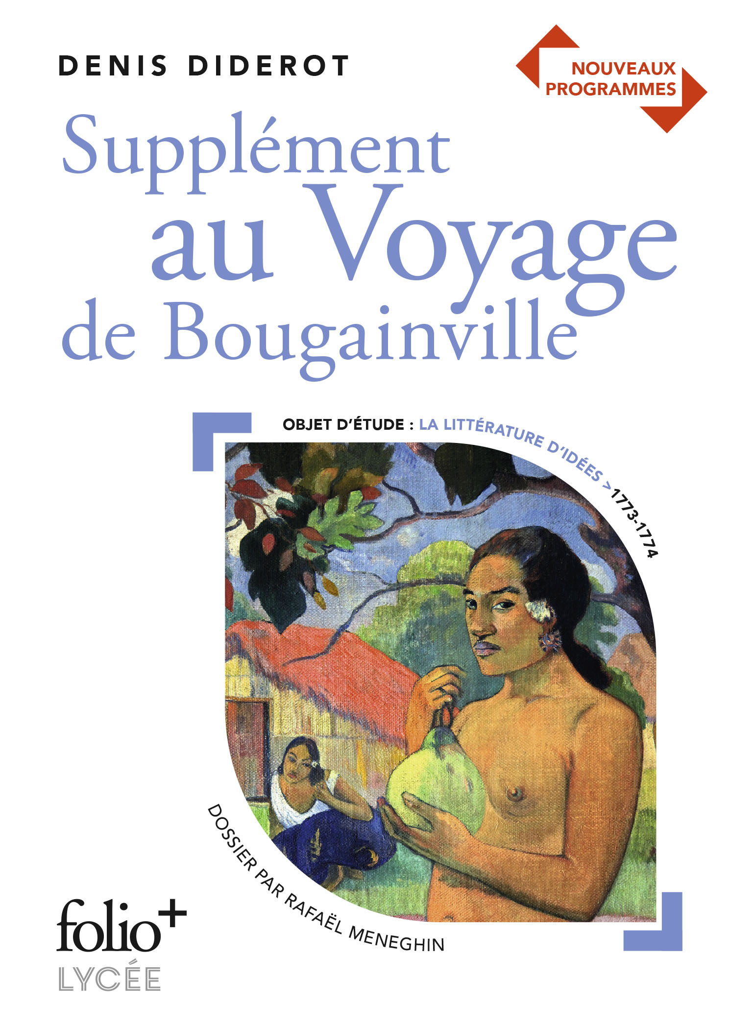 SUPPLEMENT AU VOYAGE DE BOUGAINVILLE - Denis Diderot - FOLIO