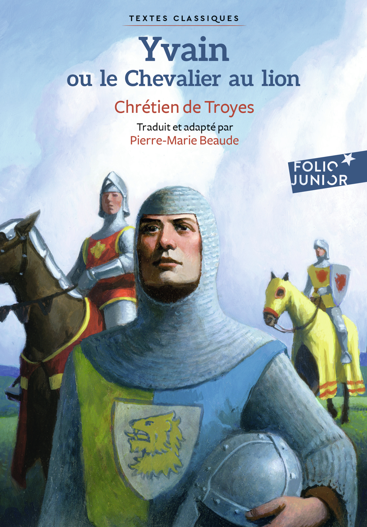 YVAIN OU LE CHEVALIER AU LION -  Chrétien de Troyes - GALLIMARD JEUNE