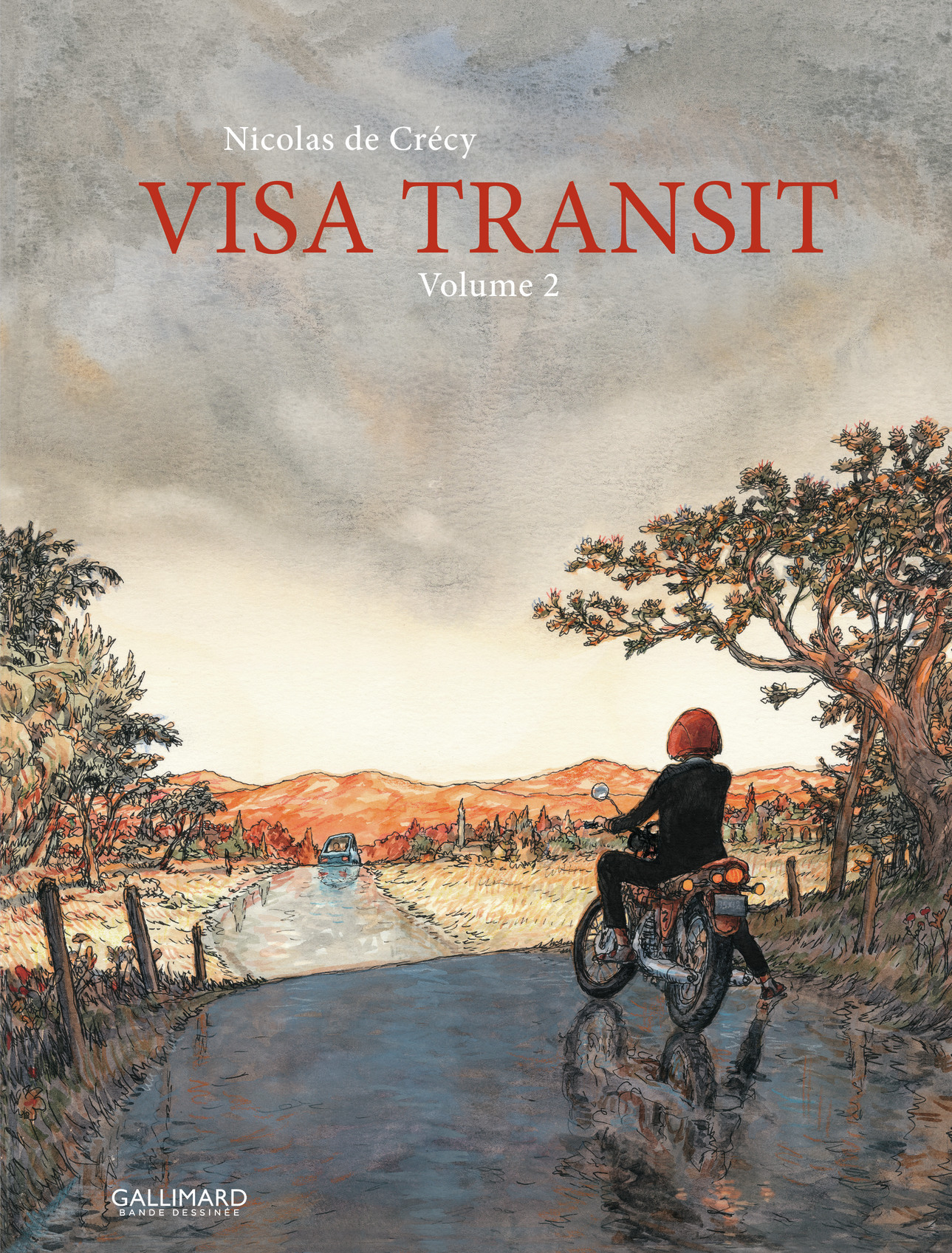 VISA TRANSIT T02 - Nicolas de Crecy - GALLIMARD BD