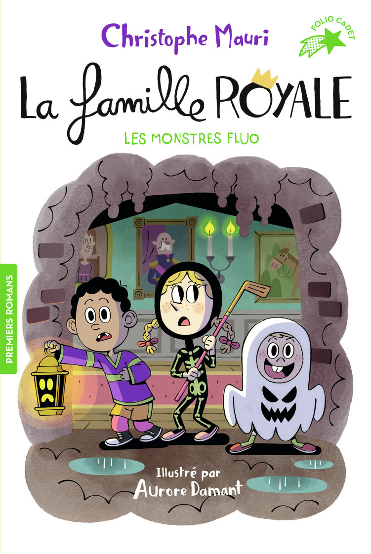 LA FAMILLE ROYALE T 10 - LES MONSTRES FLUO (TP) - Christophe Mauri - GALLIMARD JEUNE