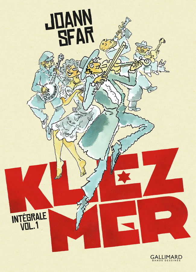 KLEZMER INTEGRALE T01 - Joann Sfar - GALLIMARD BD