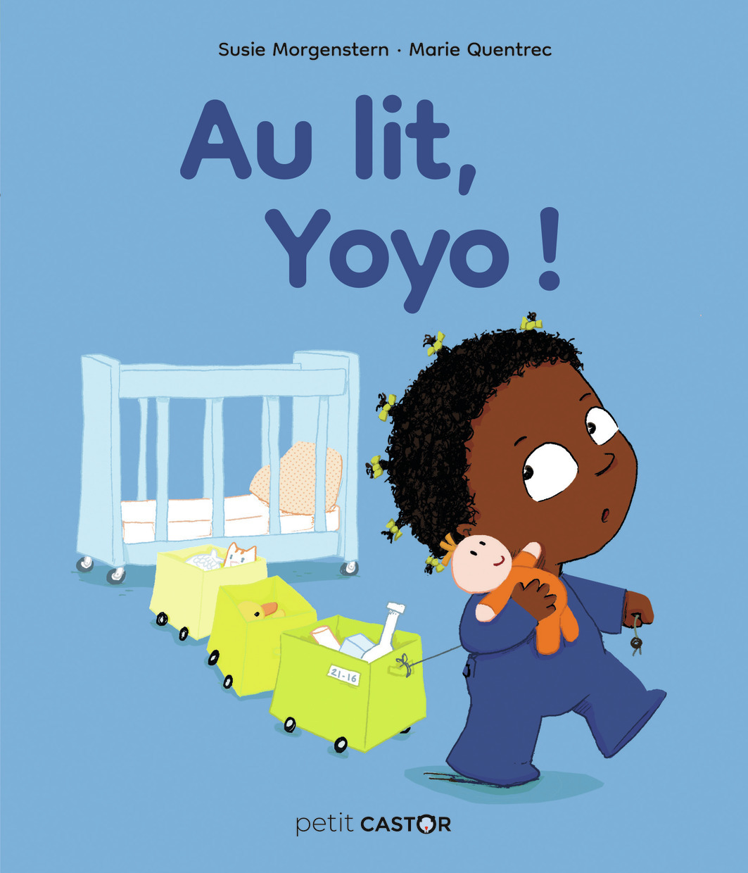 AU LIT YOYO   PETIT CASTOR - Susie Morgenstern - PERE CASTOR