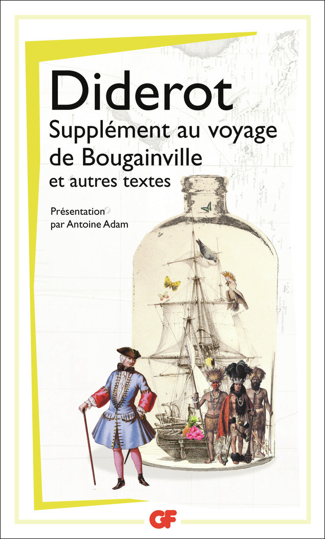 SUPPLEMENT AU VOYAGE DE BOUGAINVILLE ET AUTRES TEXTES - Denis Diderot - FLAMMARION