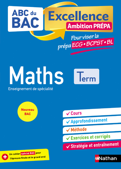 ABC EXCELLENCE - MATHS TERM AMBITION PREPA ECG-BCPST-BL - Christian Lixi - NATHAN