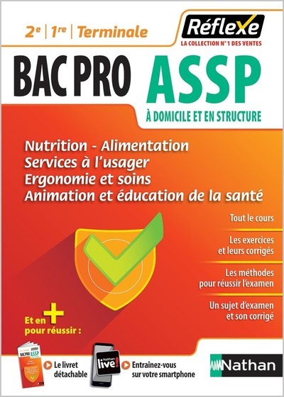 NUTRIT ALIMENT SERVICE USAGER ERGONO SOINS ANIM EDUCATION SANTE - TOME 2 BAC PRO GUIDE REFLEXE N  3 - Blandine Savignac - NATHAN