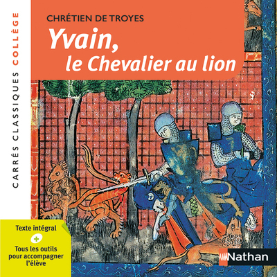 YVAIN OU LE CHEVALIER AU LION - NUMERO 74 - Chrétien de Troyes - NATHAN