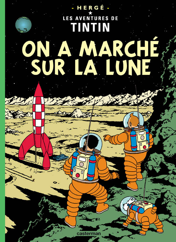 On a marché sur la lune -  Hergé - CASTERMAN