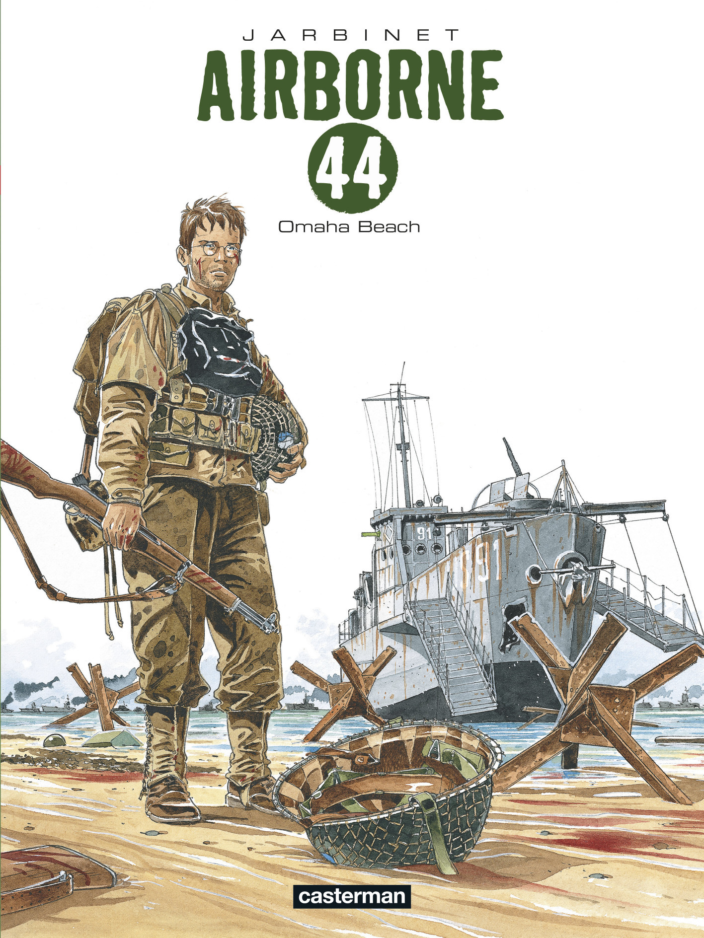 AIRBORNE 44 T3 OMAHA BEACH - Philippe Jarbinet - CASTERMAN