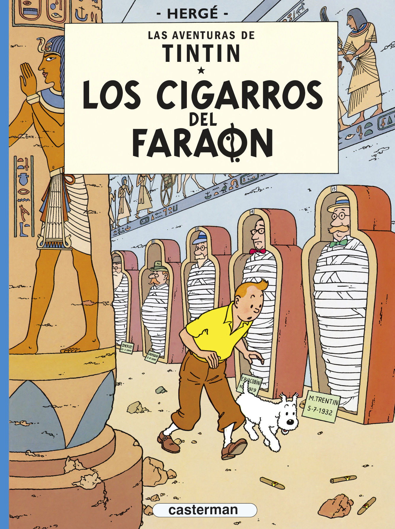 TINTIN LES CIGARES DU PHARAON (OCCITAN) -  Hergé - CASTERMAN