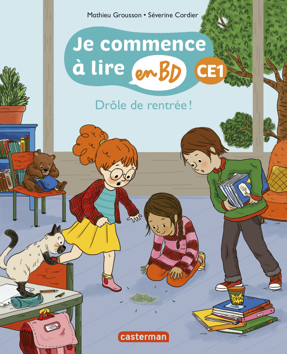 JE COMMENCE A LIRE EN BD CE1 T1 DROLE DE RENTREE ! - Mathieu Grousson - CASTERMAN