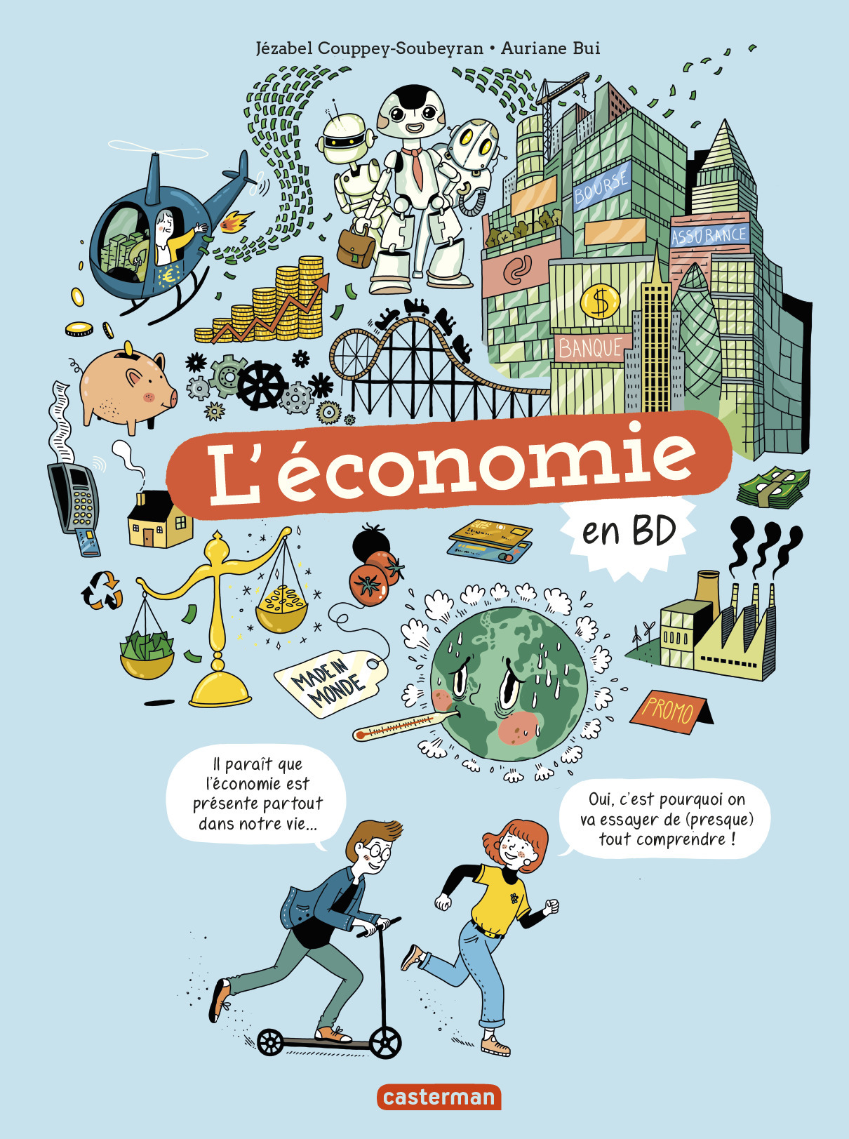 L-ECONOMIE EN BD - Jézabel Couppey-Soubeyran - CASTERMAN