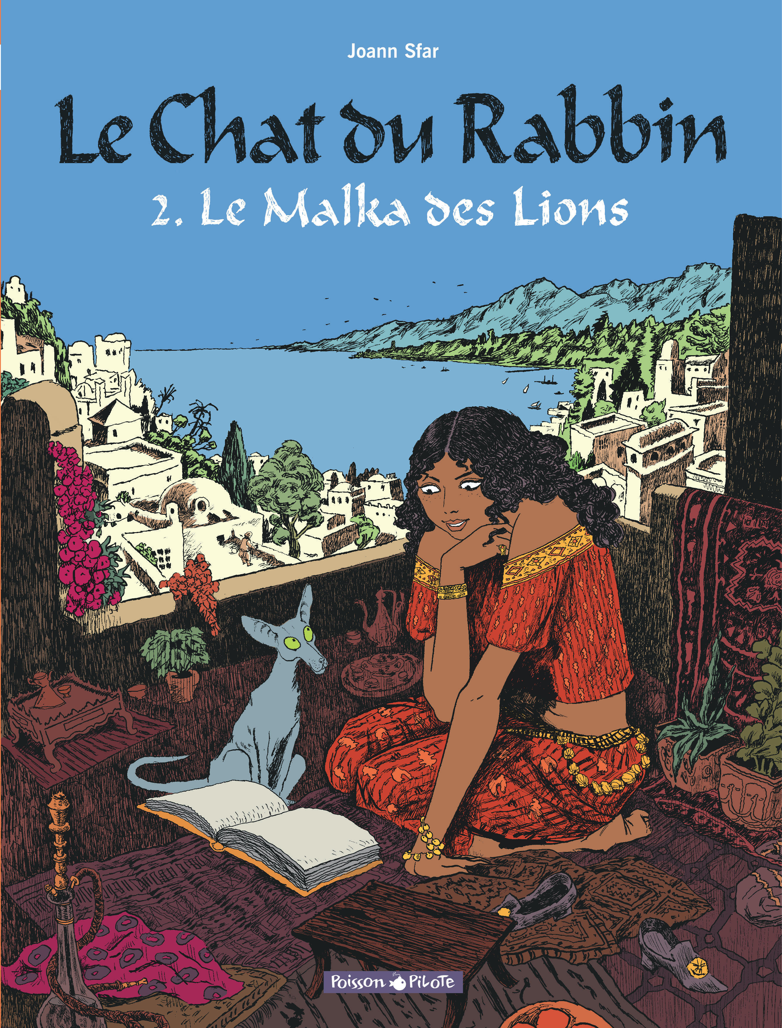 CHAT DU RABBIN T2 LE MALKA DES LIONS -  Sfar Joann - DARGAUD