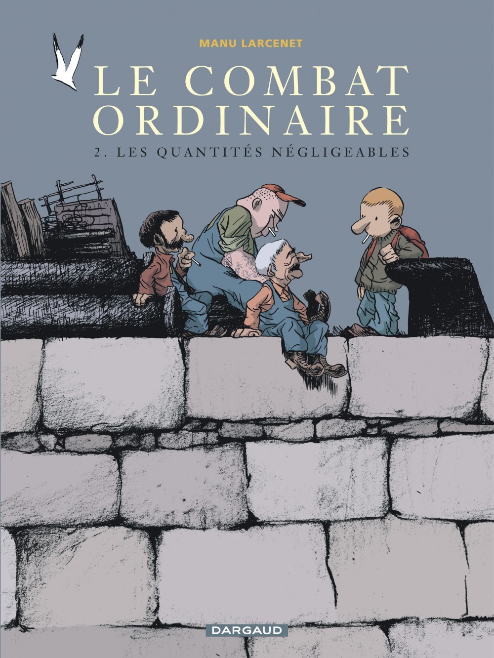 COMBAT ORDINAIRE T02 QUANTITES NEGLIGEABLES -  Larcenet Manu - DARGAUD