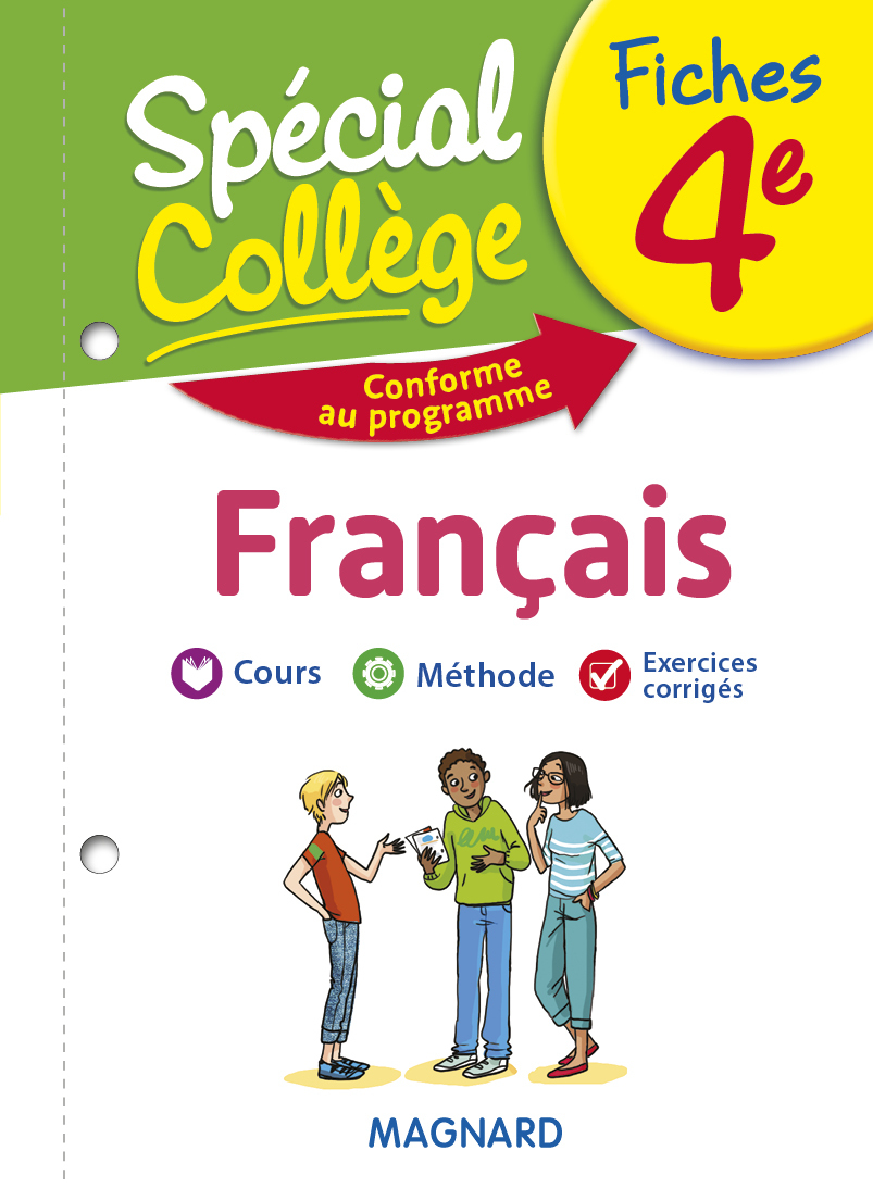 SPECIAL COLLEGE FICHES FRANCAIS 4EME - Josépha Faber Boitel - MAGNARD