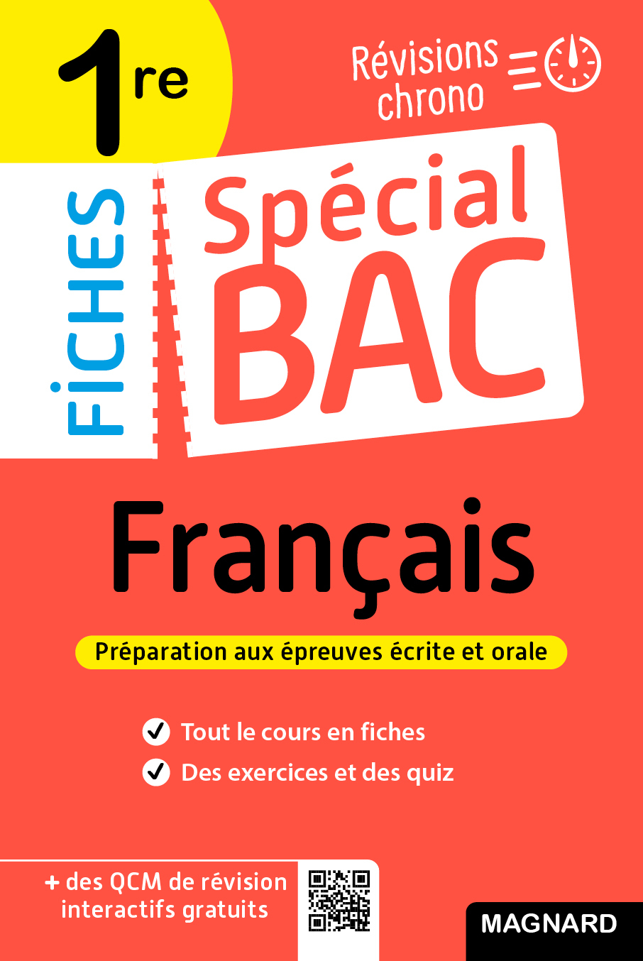 Spécial Bac Fiches Français 1re Bac 2024 - Sylvie Coly - MAGNARD