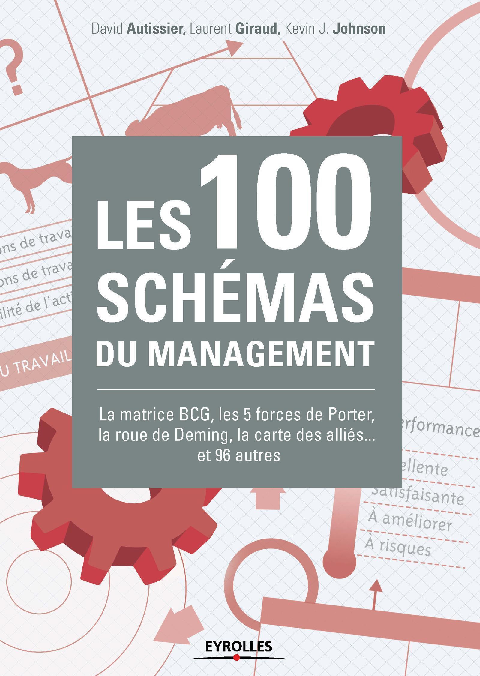 LES 100 SCHEMAS DU MANAGEMENT LA MATRICE BCG  LES 5 FORCES DE PORTER  LA ROUE DE - Kevin Johnson - EYROLLES