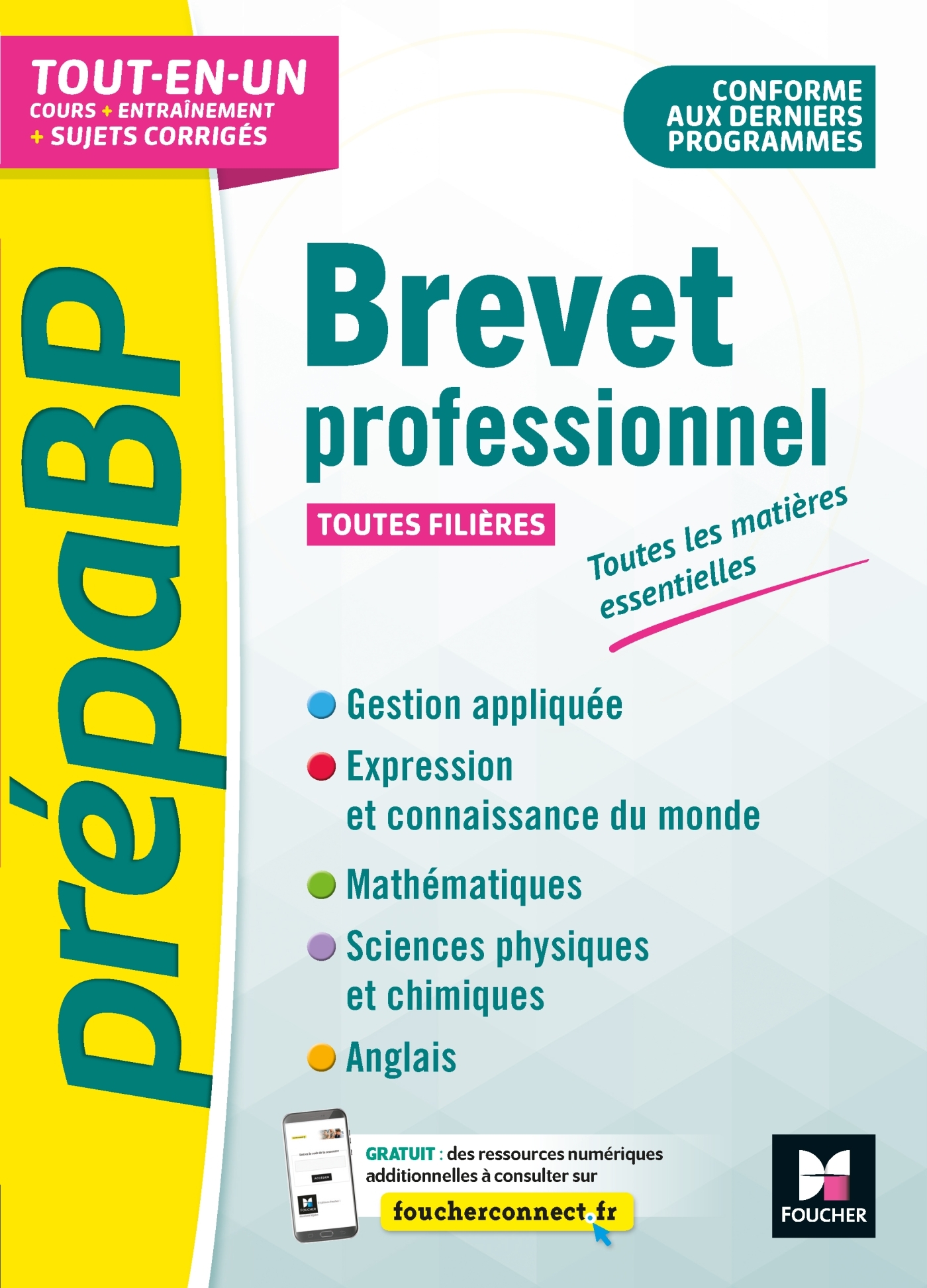 PREPABREVETPRO - BREVET PROFESSIONNEL - TOUTES LES MATIERES GENERALES - REVISION ET ENTRAINEMENT - Aimeric Imbert - FOUCHER