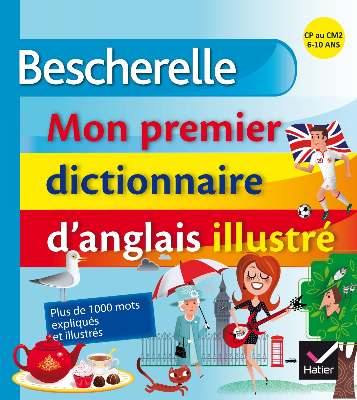 BESCHERELLE - MON PREMIER DICTIONNAIRE D-ANGLAIS ILLUSTRE - Wilfrid Rotgé - HATIER