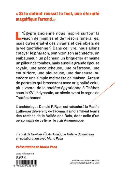 24 HEURES DANS L-EGYPTE ANCIENNE - Donald P. Ryan - PAYOT