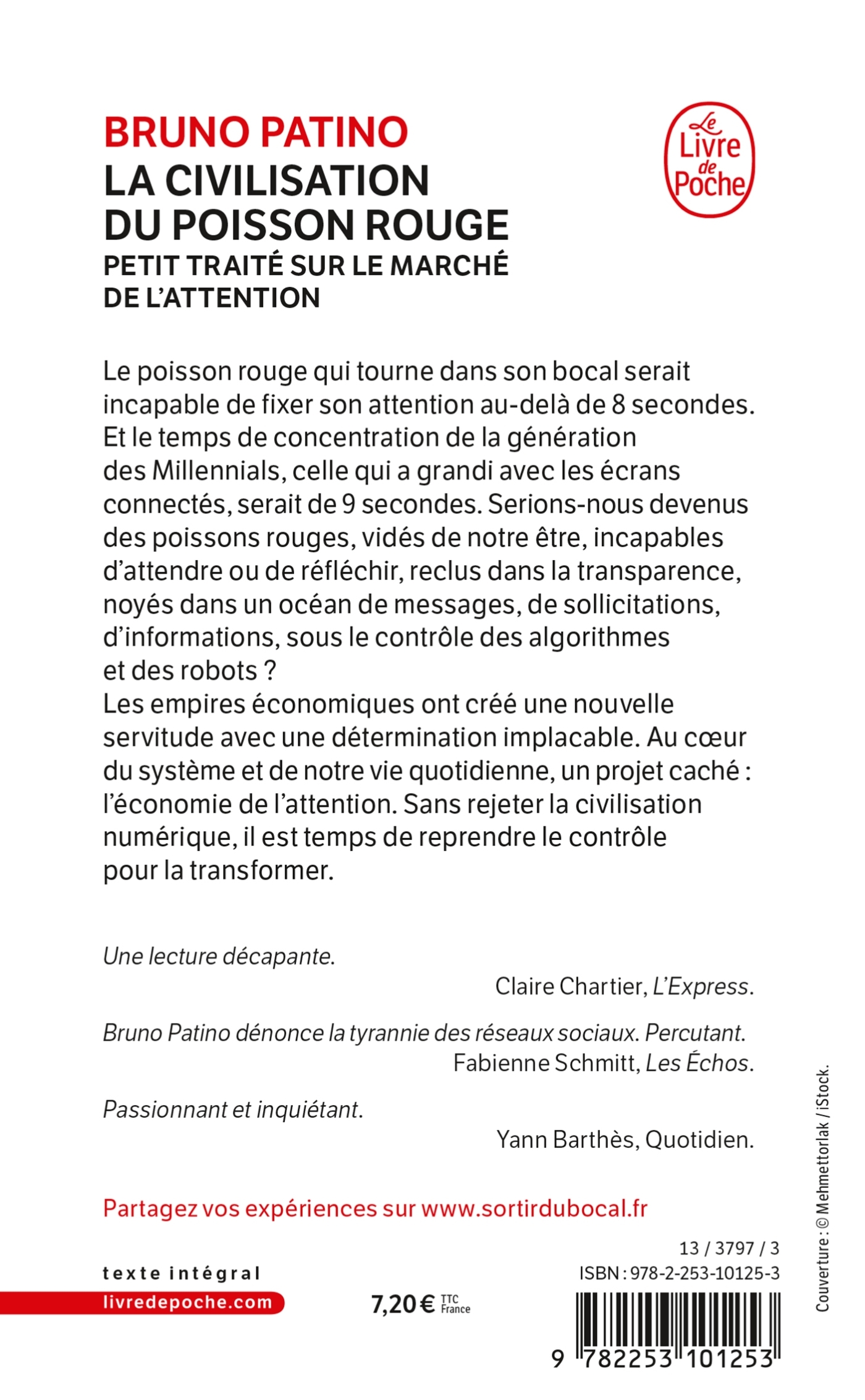 La civilisation du poisson rouge - Bruno Patino - LGF