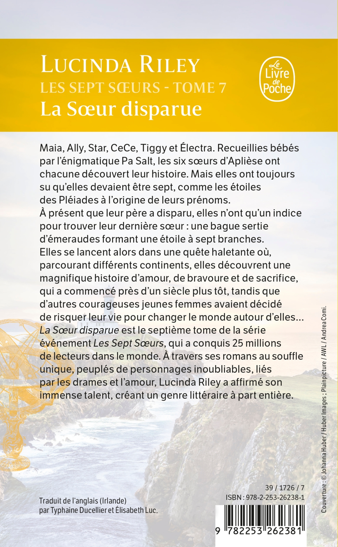 La Soeur disparue (Les sept Soeurs, Tome 7) - Lucinda Riley - LGF