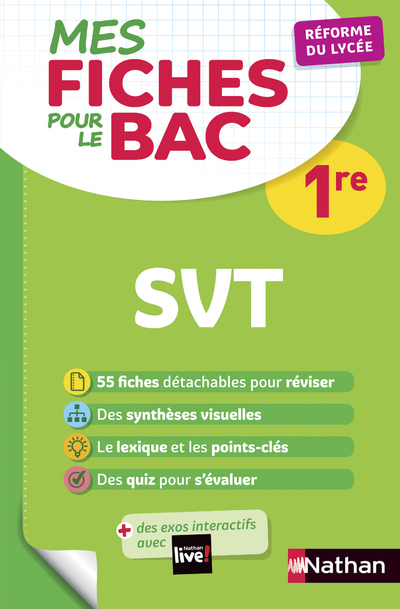 MES FICHES ABC POUR LE BAC SCIENCES ET VIE DE LA TERRE 1ERE - Christian Camara - NATHAN