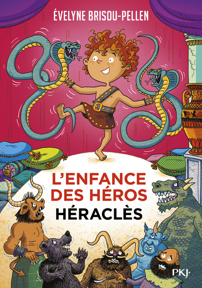 L-ENFANCE DES HEROS - T6 HERACLES - Évelyne Brisou-Pellen - POCKET JEUNESSE