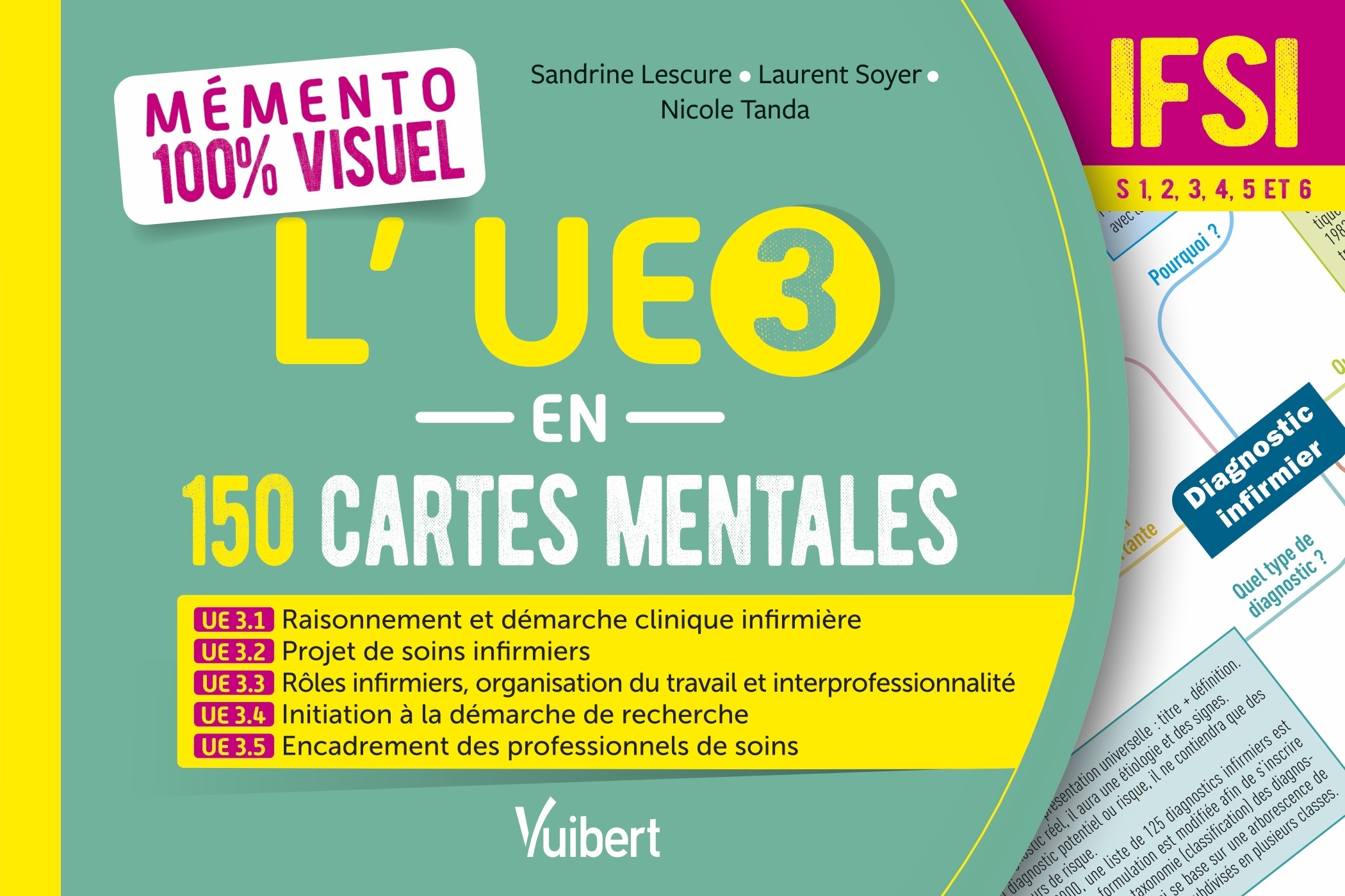 Mémento 100% visuel - L’UE 3 en 150 cartes mentales - IFSI - Laurent Soyer - VUIBERT