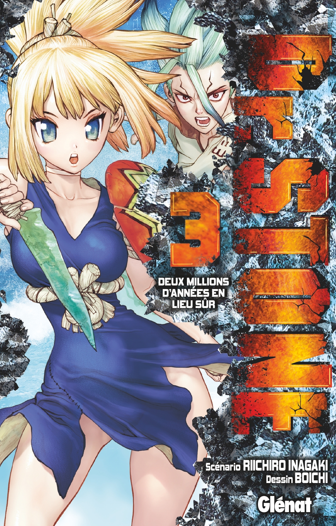 Dr. Stone - Tome 03 - Riichirô Inagaki - GLENAT