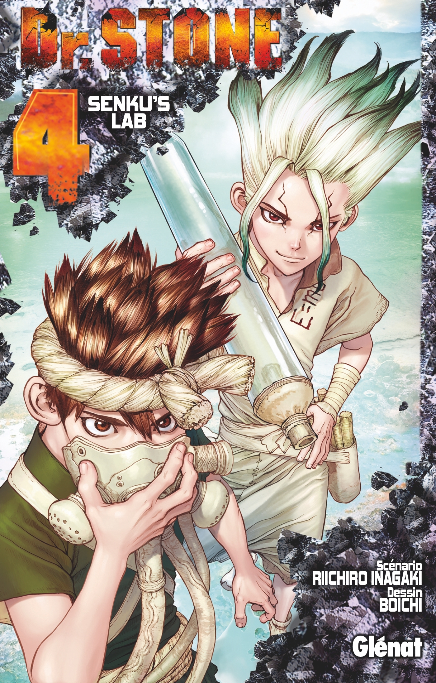 Dr. Stone - Tome 04 - Riichirô Inagaki - GLENAT