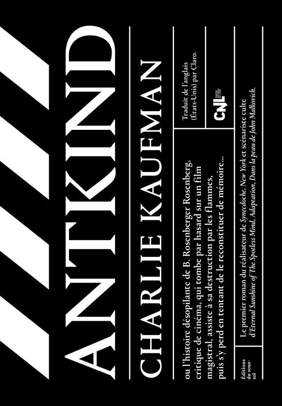 ANTKIND - Charlie Kaufman - SOUS SOL