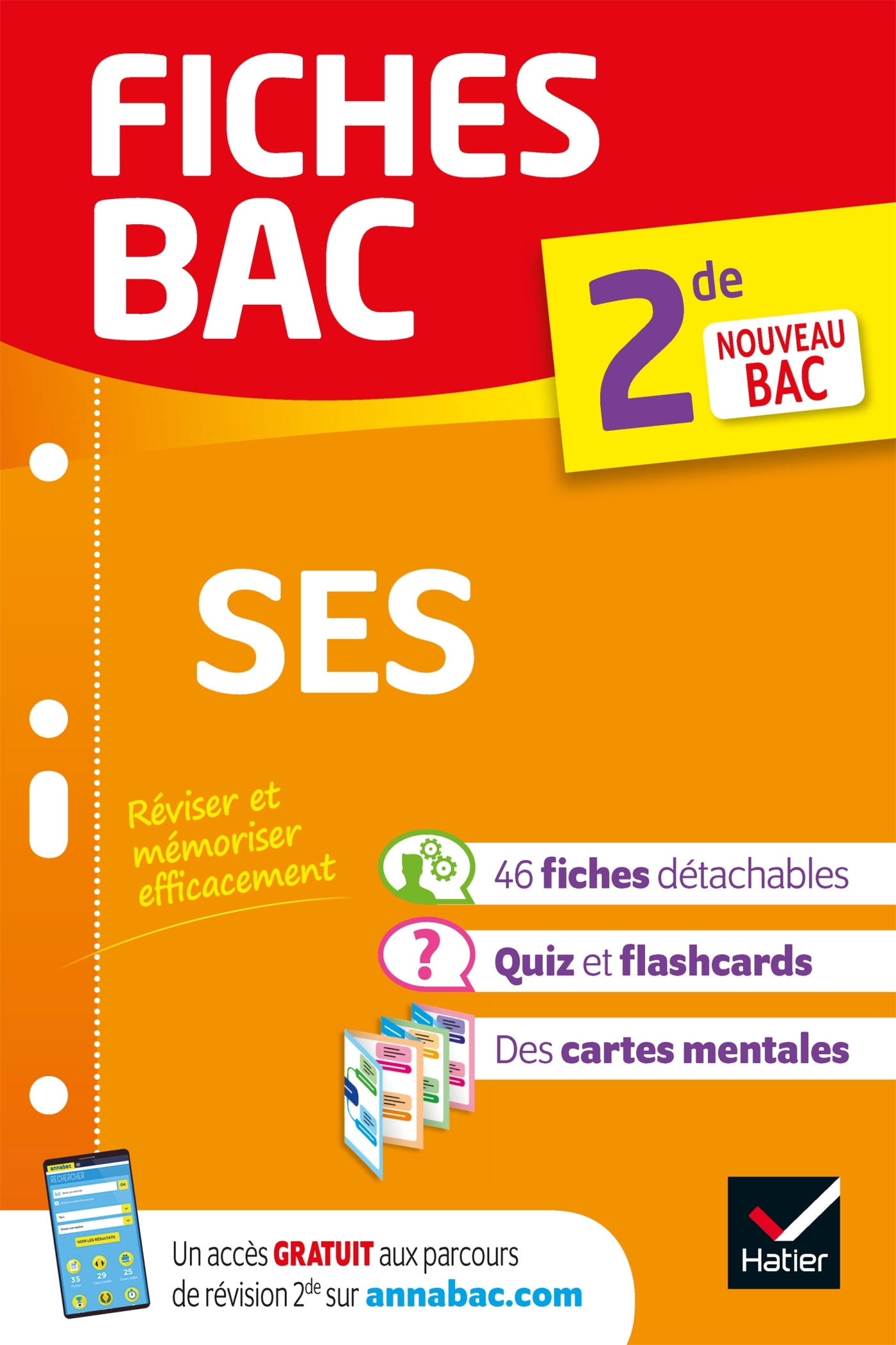 FICHES BAC SES 2NDE - NOUVEAU PROGRAMME SECONDE - Sylvain Leder - HATIER