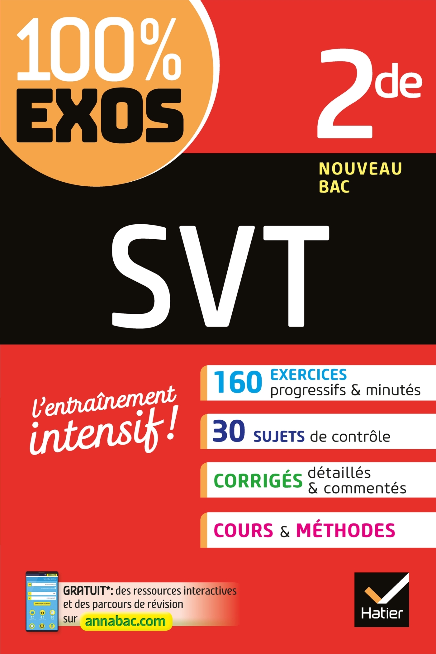 SVT 2NDE - EXERCICES RESOLUS (SCIENCES DE LA VIE ET DE LA TERRE) - SECONDE - Jean-Marc Coulais - HATIER