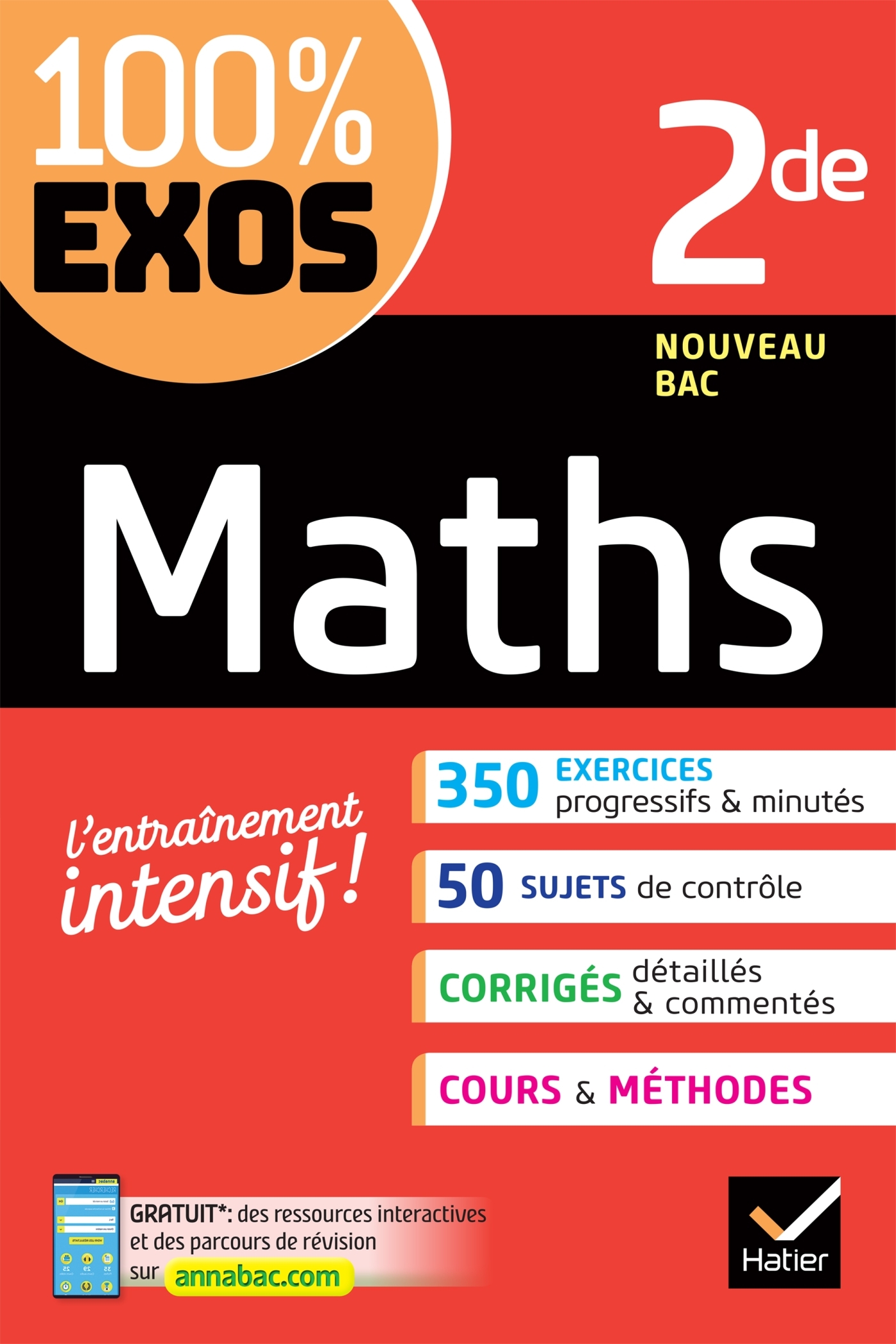 100% EXOS MATHS 2NDE - Laurent Darré - HATIER