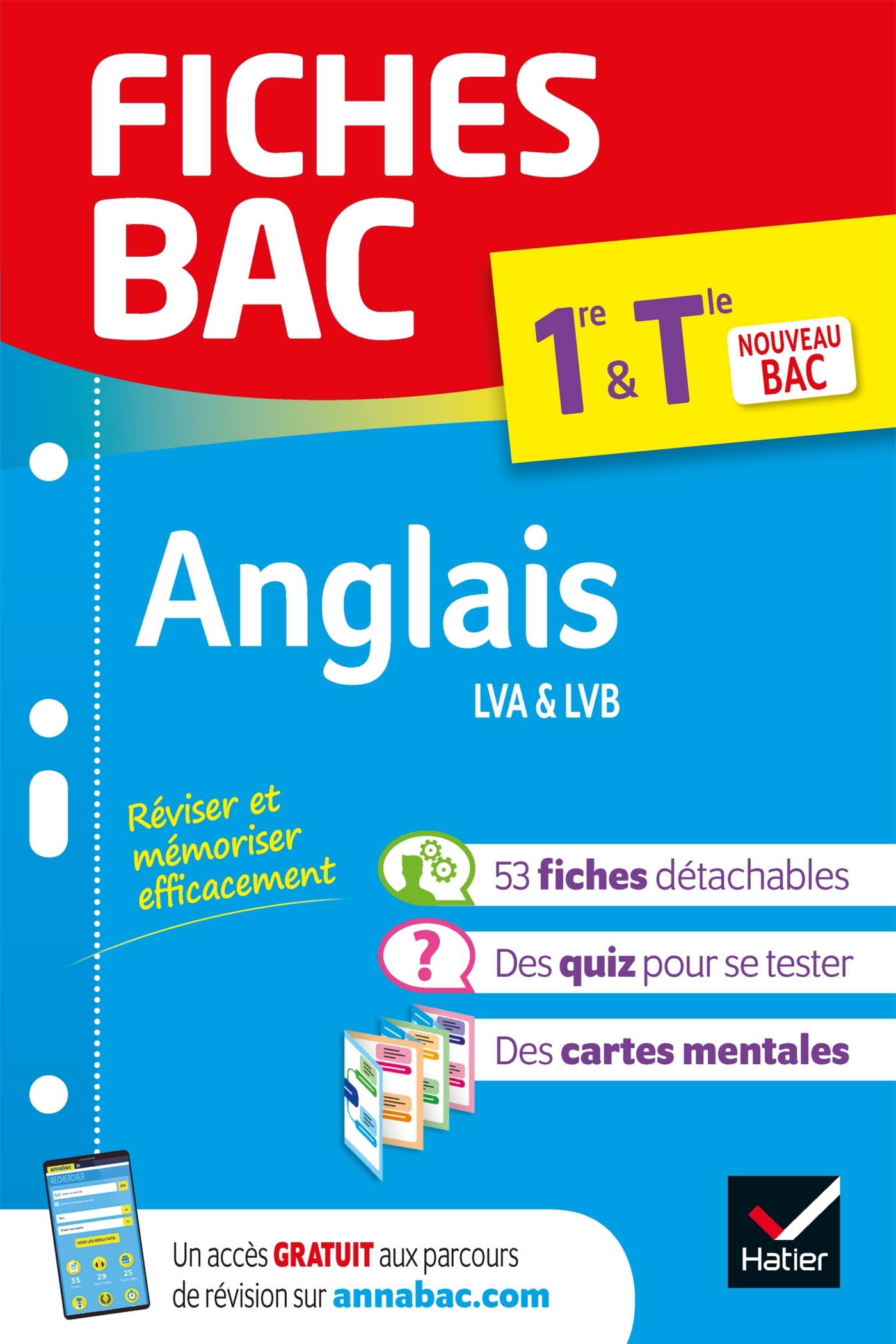 FICHES BAC ANGLAIS 1ERE/TERM (TRONC COMMUN) -  Collectif - HATIER