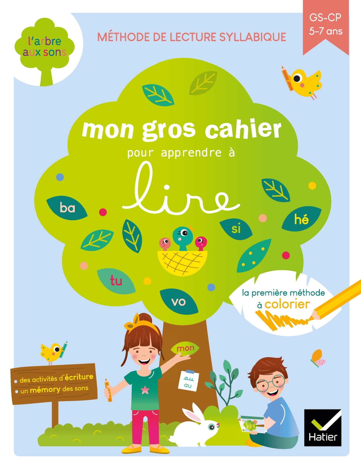 MON GROS CAHIER POUR APPRENDRE A LIRE GS-CP - Isabelle Arnaudon - HATIER