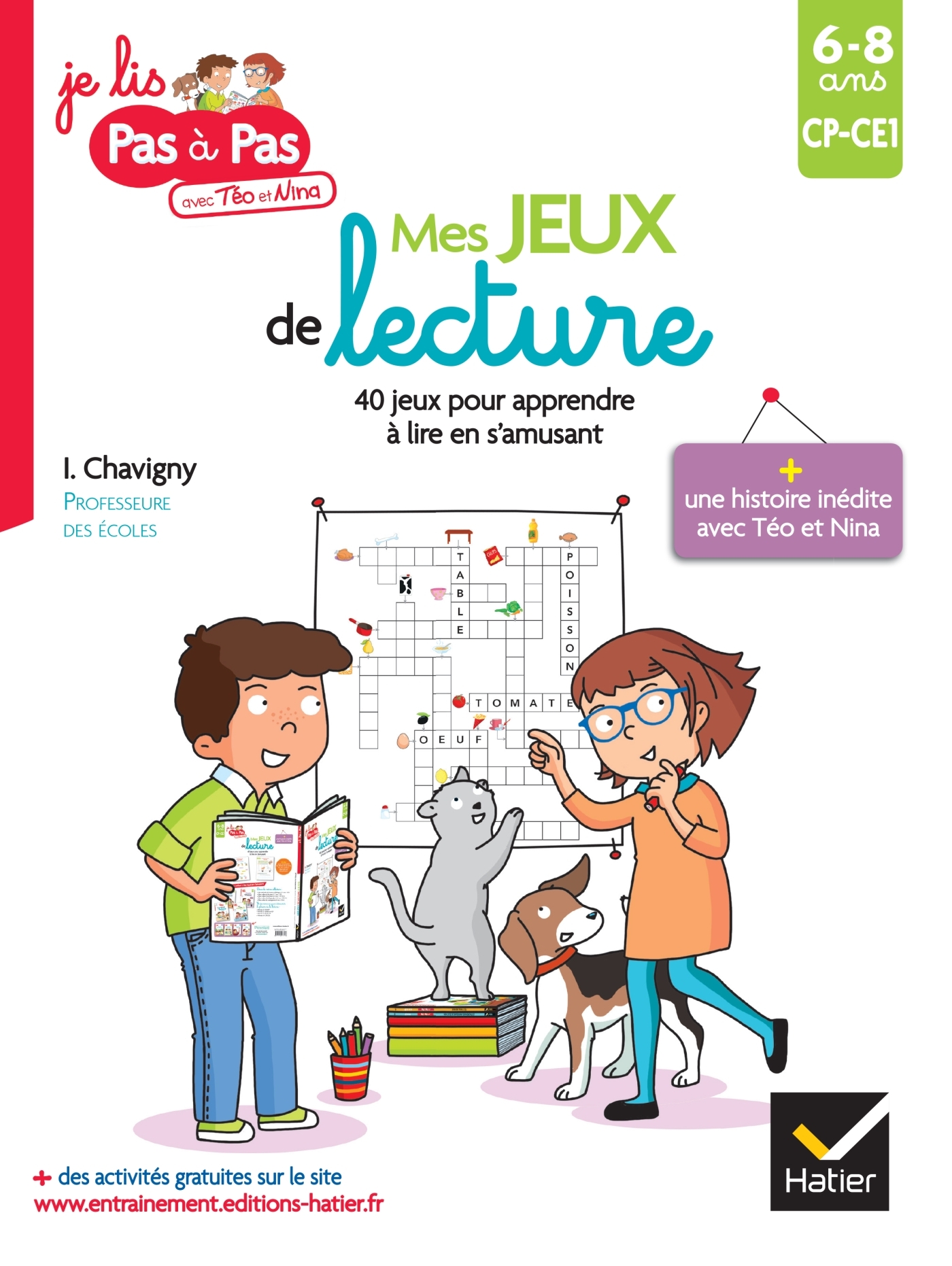 MES JEUX DE LECTURE CP-CE1 - Isabelle Chavigny - HATIER