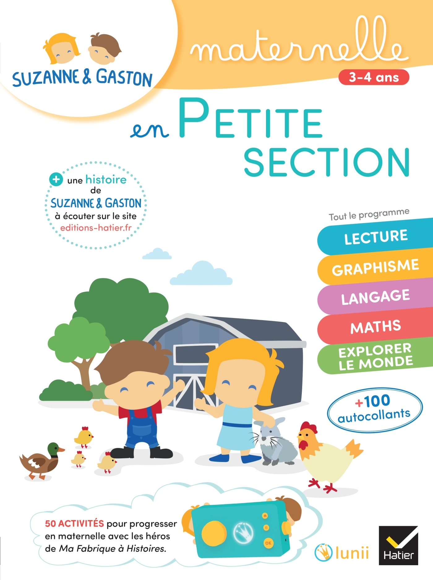 SUZANNE ET GASTON EN PETITE SECTION DE MATERNELLE - Florence Doutremepuich - HATIER