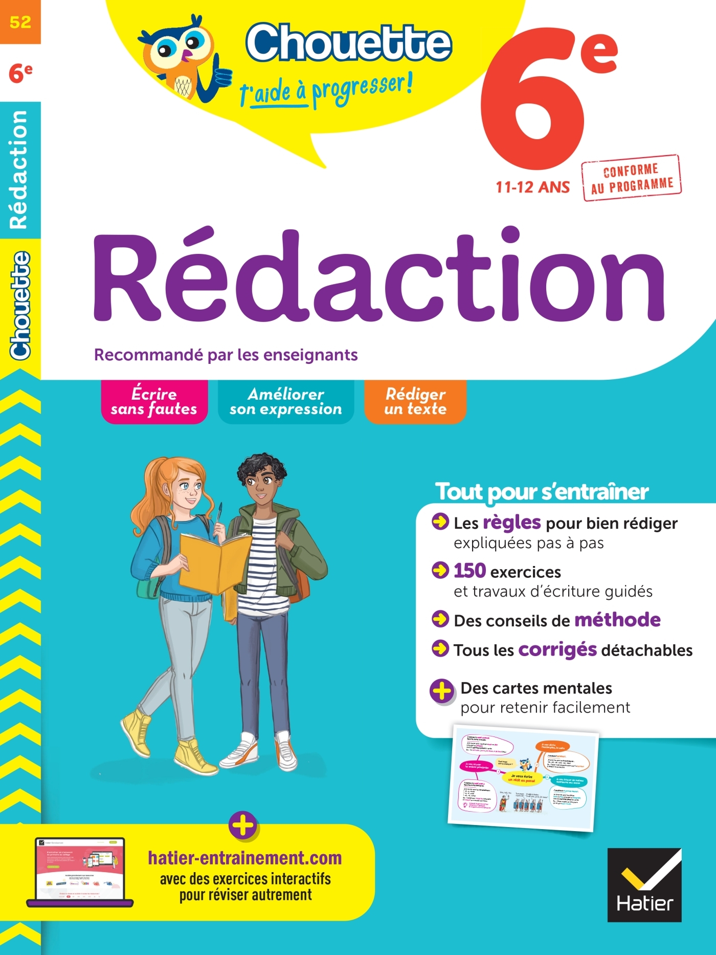 REDACTION 6EME - CAHIER DE REVISION ET D-ENTRAINEMENT - Annick Chekroun - HATIER