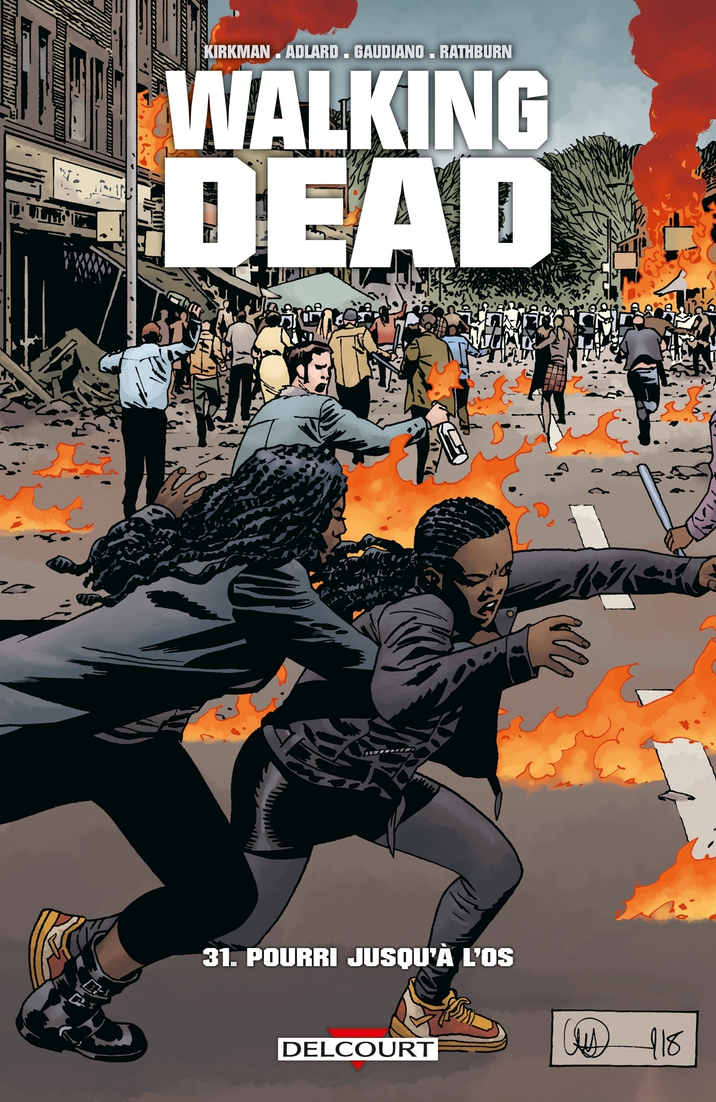 WALKING DEAD T31 - Charlie Adlard - DELCOURT